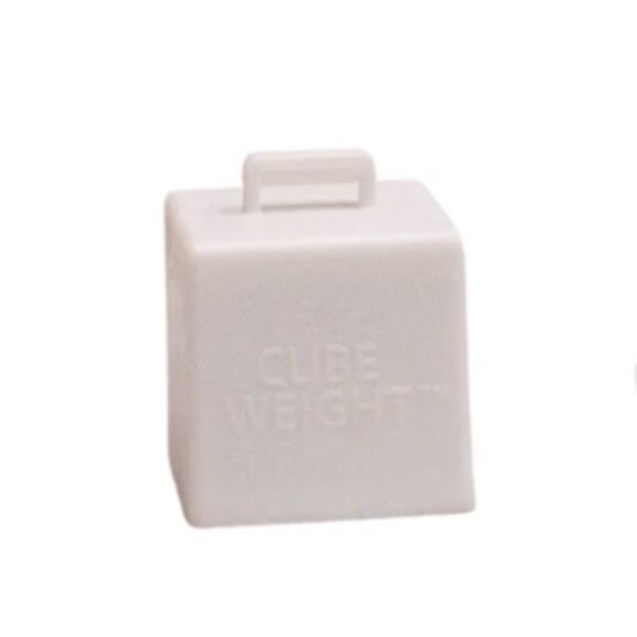 2 PCS- 65g White Balloon Weights, Square Balloon Weights- Balloon Holder - Picture 3 of 4